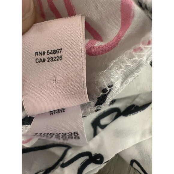 Victoria’s Secret Love Script Lounge Sleep Shirt XS Y2K - Picture 6 of 8